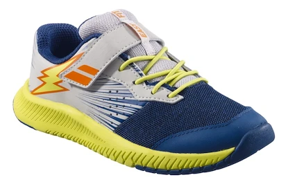 Junior tennisschoenen Babolat Pulsion All Court Kid Dark Blue/Yellow