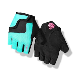 Kinder fietshandschoenen Giro Bravo Jr Screaming Teal/Neon Pink