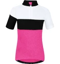 Kinder fietsshirt Force  Kid View pink/white/black