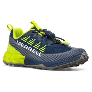 Kinder hardloopschoenen Merrell Agility Peak Navy HI/VIZ