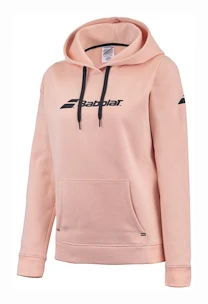 Kinder hoodie Babolat  Exercise Hood Sweat Jr Tropical Peach