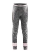 Kinder onderbroek Craft  Fuseknit Comfort Junior grey/pink