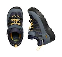 Kinder outdoorschoenen Keen Hikeport 2 Low Wp Blue Nights/Sunflower