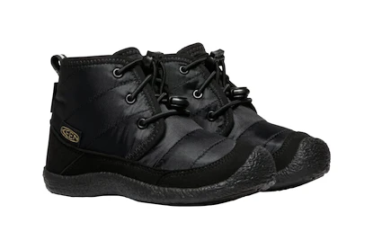 Kinder outdoorschoenen Keen Howser II Chukka Wp Black/Black