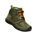 Kinder outdoorschoenen Keen Howser II Chukka Wp Capulet Olive/Russet Orange