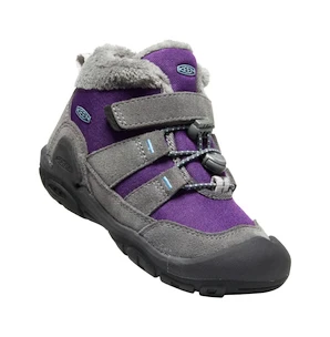 Kinder outdoorschoenen Keen Knotch Chukka Steel Grey/Charisma  US 3