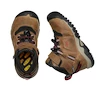 Kinder outdoorschoenen Keen Ridge Flex Mid Wp Bison/Red Carpet