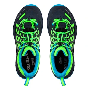 Kinder outdoorschoenen Salewa  Wildfire Ombre Blue/Fluo Green