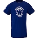 Kinder T-shirt Babolat  Exercise Cotton Tee Boy Sodalite Blue