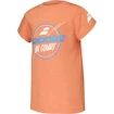 Kinder T-shirt Babolat  Exercise Graphic Tee Boy Vibrant Orange