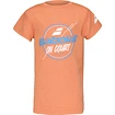 Kinder T-shirt Babolat  Exercise Graphic Tee Boy Vibrant Orange