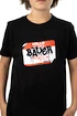 Kinder T-shirt Bauer  Name Tag Tee Black