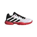 Kinder tennisschoenen adidas Barricade K White/Core Black