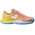 Kinder tennisschoenen Babolat Jet Mach 3 All Court Girl Coral/Gold Fusion