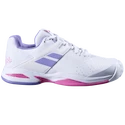 Kinder tennisschoenen Babolat Propulse All Court Junior Girl White/Lavender  EUR 40