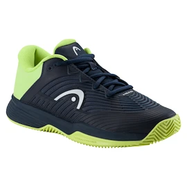 Kinder tennisschoenen Head Revolt Pro 4.5 Clay Junior Navy/Lime