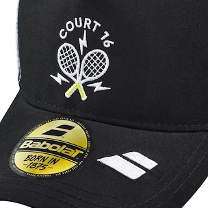 Kinderpet Babolat  Curve Trucker Cap Jr C16 Black