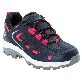 Kinderschoenen Jack Wolfskin Vojo Texapore Low Dark Blue / Pink