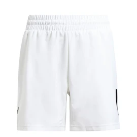 Kindershort adidas B Club 3 Stripes Short White