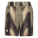 Kindershort adidas  Boys Printed Short Beige/Black/Olive 152 cm