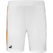 Kindershort Babolat  Play Short Boy White/Orange