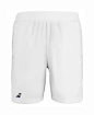 Kindershort Babolat  Play Short Boy White/White 10 - 12 jaar