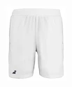 Kindershort Babolat  Play Short Boy White/White 10 - 12 jaar