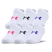 Kindersokken Under Armour  Essential NS white  L