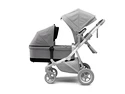 Kinderwagenbak Thule Sleek Bassinet Grey Melange