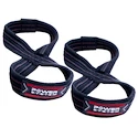 Lifting straps Power System  Lifting Straps Figure 8 Silové Popruhy Trhačky Červené S/M