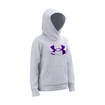 Meisjes hoodie Under Armour  Rival Fleece Logo Hoodie-GRY