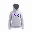 Meisjes hoodie Under Armour  Rival Fleece Logo Hoodie-GRY