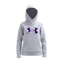 Meisjes hoodie Under Armour  Rival Fleece Logo Hoodie-GRY M