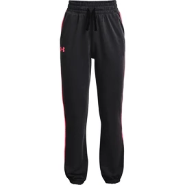 Meisjes joggingbroek Under Armour Rival Terry Taped Pant Black