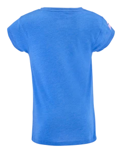 Meisjes T-shirt Babolat  Exercise Cotton Tee Girl French Blue 6 - 8 jaar