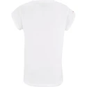 Meisjes T-shirt Babolat  Exercise Cotton Tee Girl White