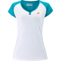 Meisjes T-shirt Babolat  Play Club Cap Sleeve Top White 10 - 12 jaar