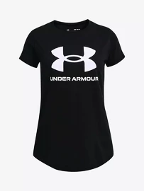 Meisjes T-shirt Under Armour Live Sportstyle Graphic SS-BLK