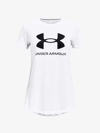 Meisjes T-shirt Under Armour SPORTSTYLE LOGO SS-WHT