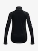 Meisjes T-shirt Under Armour  Tech Graphic 1/2 Zip -BLK