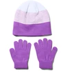 Meisjeshandschoenen Under Armour  Beanie Glove Combo purple