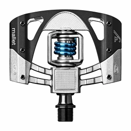 MTB pedalen Crankbrothers Mallet 3 Charcoal/Electric Blue