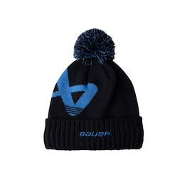 Muts Bauer Intarsia Knit Pom Navy/Blue Youth