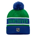 Muts Fanatics  Authentic Pro Game & Train Cuffed Pom Knit Vancouver Canucks