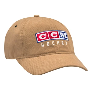 Pet CCM Vintage Courduroy Slouch Adjustable Cap Wood Senior