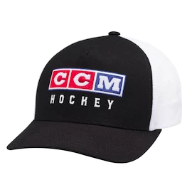 Pet CCM Vintage Fall Meshback Trucker Black Senior