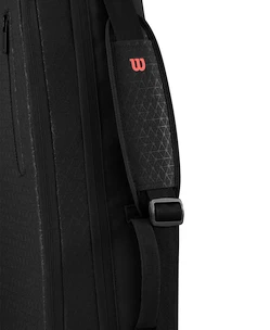 Rackettas Wilson  Clash V3 3PK Racquet Bag Black/Infrared