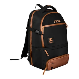 Rugzak voor rackets NOX Luxury Open Series Black/Brown Backpack