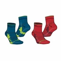 Sokken Inov-8 Trailfly Trailfly Sock Mid Blue/Red