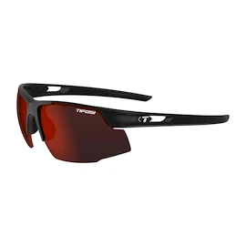 Sportbril Tifosi Centus Gloss Black Smoke Red